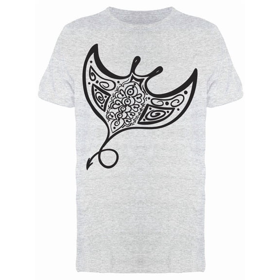 Tattoo Sketch Stingray Tee Men's -Image by Shutterstock