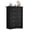 Black, variant on Lacoo 45'' Tall 5 Drawers Wooden Dresser for Bedroom, Modern Storage Chest of Drawers, Black