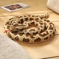 thumbnail image 1 of Tricky Snake Plush Toy Brown Spotted Snake 200cm, Home Decoration, Christmas Gift, Soft Stuffed Toy, 1 of 7