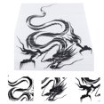thumbnail image 4 of Car Hood Decal, Car Body Sticker 19.7x14.2in PVC Waterproof Dragon Totem  for Decoration, 4 of 8