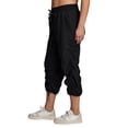 thumbnail image 3 of RBX Active Women's Plus Size Lightweight Woven Capri Pant With Pockets, 3 of 6