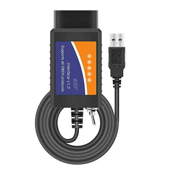 Car Diagnostic Adapter, High Temperature Resistant Durable Diagnostic Cables Plastic Easy Operation For Auto Fault Checking Tool Replacement For