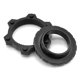 thumbnail image 2 of Adaptador de bloqueo central de bicicleta a adaptador de Rotor de 6 pernos, espaciador de cubo Irfora Negro, 2 of 7