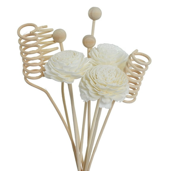 Artificial Flower Rattan Reed Fragrance Aroma Diffuser Refill Stick DIY Floral