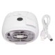 thumbnail image 2 of Ventilador De Cintura Portátil Con Caja De Aromaterapia, 100 Engranajes LED Ajustables LED Ajustables Ventilador De Enfriamiento De La Cintura Recargable, Adecuado Para Trabajos, 2 of 7