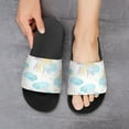 thumbnail image 6 of GZHJMY Stylish Slides for Women Men, Cartoon Bunny Moon and Clouds Soft Flexible Slip-on Sandals Slippers, 6 of 7