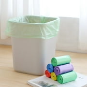 150 Counts in 1 Roll, Trash Bags, Garbage Bags, for Trash Can in Bedroom, Family Kitchen, Bathroom and Office-Green