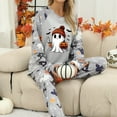 thumbnail image 7 of Pajamas For Women Set Halloween Cozy 2 Piece Outfit Soft Comfortable Sleepwear Loungewear Nightwear Nightclothes Homewear, 7 of 7