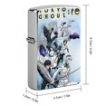 thumbnail image 2 of Tokyo Ghoul-theme Copper Metal Lighter Shell, Premium Replacement Refillable Lighter Case with Durable Metal Construction, Compatible with Zippo and Most Standard Lighter Models, 2 of 6