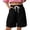 Black, variant on Girl's Wide Leg Shorts Cargo Casual Shorts Elastic Summer Bottoms with Pockets 5 16 Years Gymnastics Shorts for Girls 4t 13-14 Years