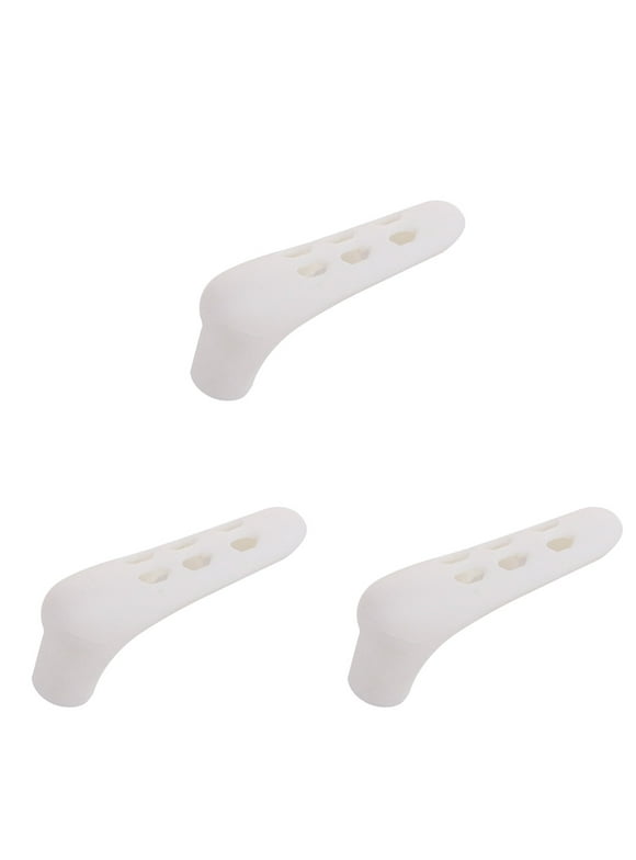 3 Pack Door Knob Wall Protector Bumper Infant Mittens Child Baby Handle White