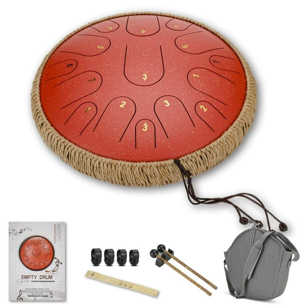 Tongue Drum,Steel Tongue Drum Kit Hand Pan Steel Tongue Drum Kit Top of the Line Walmart.ca
