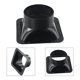 thumbnail image 4 of Conector de brida de pared ABS para conexión de conductos de aire de tubería de ventilación de 100 mm, 4 of 7
