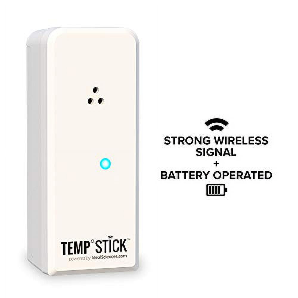 Temp Stick Wireless Temperature Sensor + 24/7 Monitoring - Black