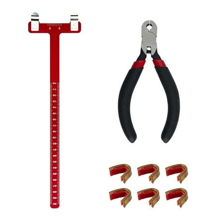

TRINGKY Bow String Nocking Points Pliers Strings Knock Set for T Shape Bow Square Ruler Nocking Buckle Pliers Recurve Bow Turnin