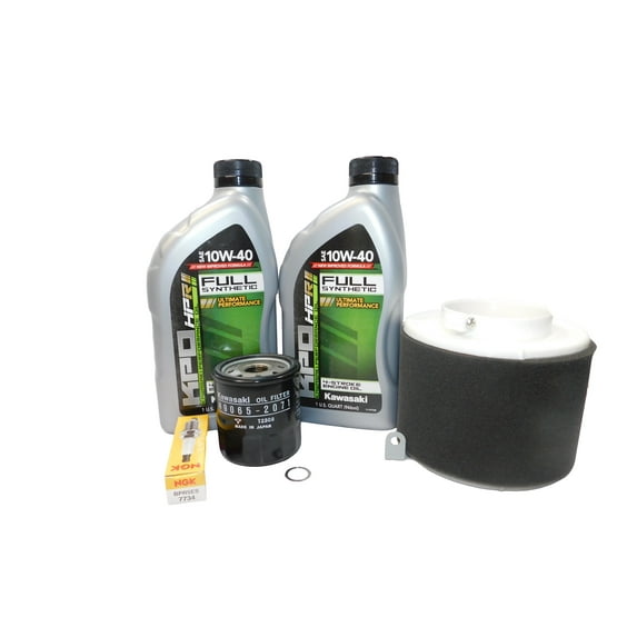 2000-2001 Kawasaki Mule 520 KAF300D OEM Full Synthetic Service Kit KAW124