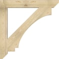 thumbnail image 3 of Ekena Millwork 6"W x 48"D x 48"H Imperial Slat Rough Sawn Bracket, Douglas Fir, 3 of 4