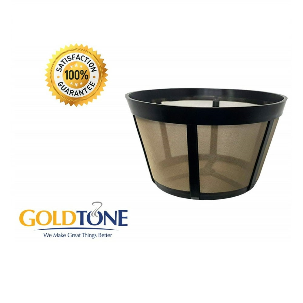 GoldTone Reusable 10 Cup Coffee Basket for BUNN Machines and Makers