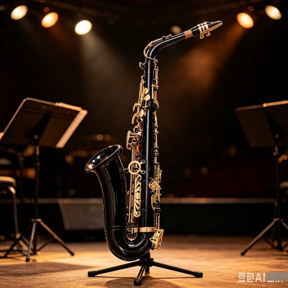 EDOEMSE Alto Saxophone E-Flat Alto SAX Eb in Black Brass Body Woodwind Instruments with Case for Students and Ensemble Playing