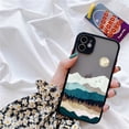 thumbnail image 1 of Funda de teléfono pintada a mano para iphone 12 13 14 11 pro Max X XS MAX XR 7 8 plus SE2 fundas de paisaje funda trasera suave a prueba de golpes Tan Jianjun unisex, 1 of 2
