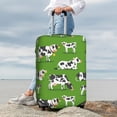 thumbnail image 6 of Picia Cows With Calfs Green Luggage Protector Cover Thicken Suitcase Protector Cover Fit 18-32 Inch Luggage-Large, 6 of 9