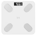 thumbnail image 4 of Sokhug Health & Wellness Essential: Smart Bluetooth Body Fat Scale with App Sync, High Accuracy Body Composition Analyzer for Home Fitness Tracking, USB Rechargeable, White, 4 of 5