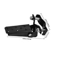 thumbnail image 2 of SKISUNO 2Pcs Metal Motorcycle Foot Pegs for Rear Set Shock Absorbing Anti Slip Comfortable Footrest, 2 of 8