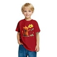 thumbnail image 4 of JoyHoop Kids Tshirts Girls Boys Short Sleeve Crewneck Tees Shirts Casual Sport Pullover Tops, 4 of 6