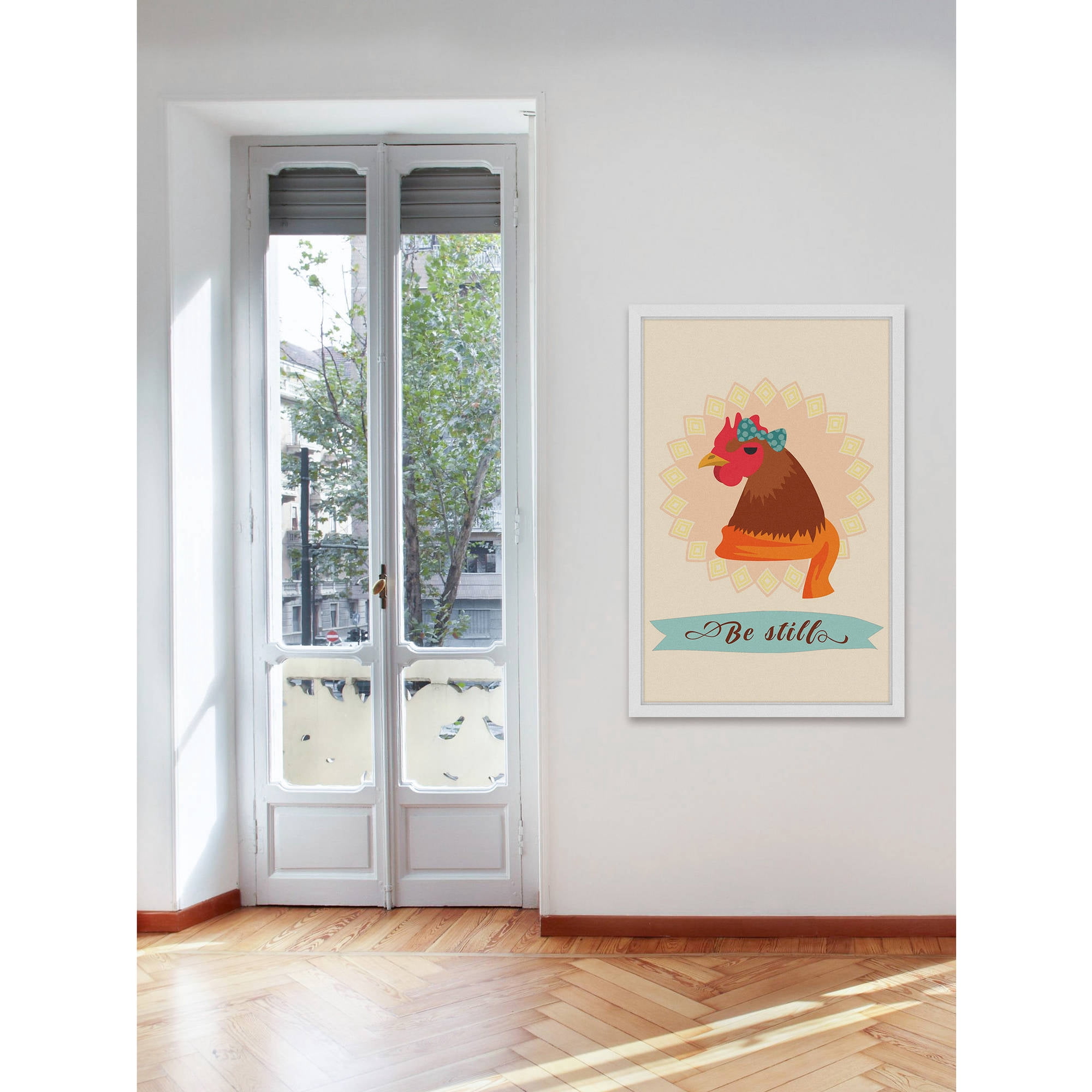Marmont Hill "Be Still" Framed Painting Print
