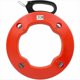 thumbnail image 1 of Aguja tiracables de 30 m, aguja de electricista de acero, cinta de pescado para cable en estuche de plástico con cabezal guía flexible, 1 of 4