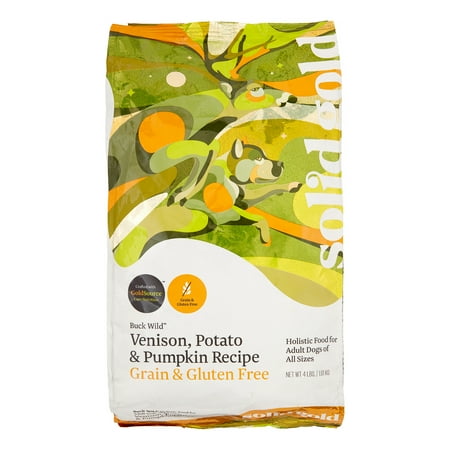 UPC: 0093766163041 | Solid Gold Grain-Free Venison  Potato & Pumpkin Buck Wild Dry Dog Food  4 Lb
