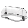 thumbnail image 1 of Caja para Pan o Quesos Ambient 21 Domo Eco Plástico Italiano Transparente y Negro, 1 of 8