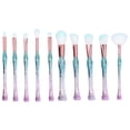 thumbnail image 2 of Pinceles para maquillaje facial, convenientes para usar 10 pinceles para maquillaje Buena artesanía para fiestas para principiantes Unbranded 1410210017112, 2 of 8