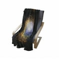 thumbnail image 4 of Galaxy Soft Flannel Fleece Blanket, Nebula Cloud with Cosmic Rays Galactic Sparks Exploring Celestial Bodies Space Art, Cozy Plush for Indoor and Outdoor Use, 70" x 90", Orange Black, by Ambesonne, 4 of 6