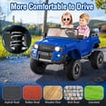 thumbnail image 2 of Costway 24V 2 Seater Ride on Car for Kids Licensed Toyota LC250 Ride on Truck with Remote, 2 of 10