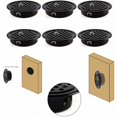 thumbnail image 5 of 10 piezas Grille Aération Ronde,Grille D'Aération Trou Inox Acier Inoxidable Ronde Grille Aération Trou Trous D'Aération Pour Cuisine Et Armoire Pour Cuisine Meubles Bouche Aération (Noir), 5 of 5