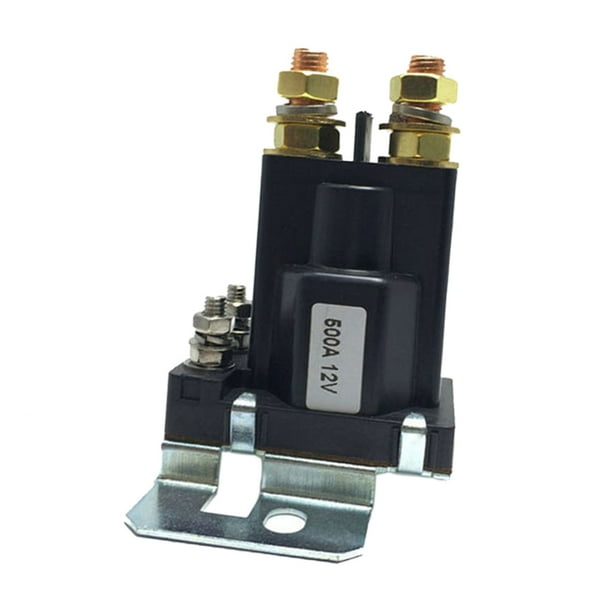 Iniciar relé Irfora 12VDC 500A AMP pesada actual 4 Pin SPST auto auto relé de arranque Contactor doble Baterías aislador Apagado Encendido de control para el sistema de multi-batería de la carretilla Irfora Iniciar relé