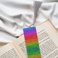 thumbnail image 6 of Kdxio Rainbow Glitter Print Metal Tassel Bookmarks,Perfect Gift for Art Lovers and Bookworms Metal Bookmarks for Women, 6 of 8