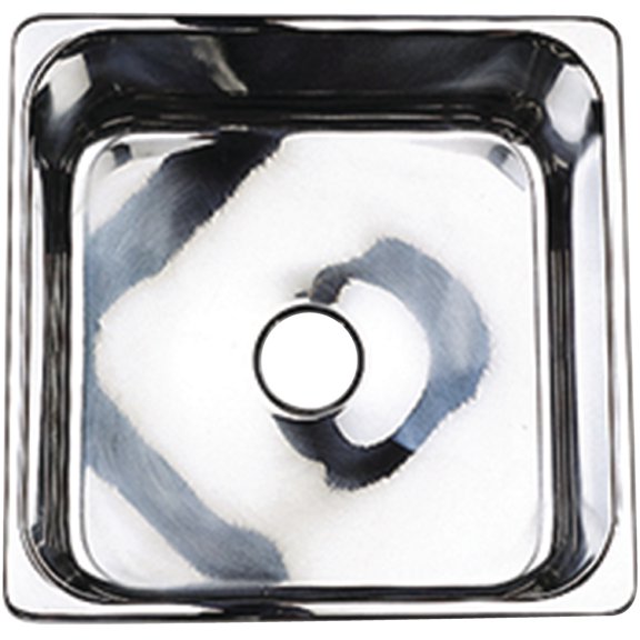 Scandvik Rectangular Stainless Steel Mirror Finish Sink