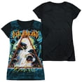 thumbnail image 1 of Def Leppard - Hysteria - Juniors Teen Girls Black Back Sleeve Shirt - X-Large, 1 of 2