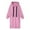 Pink, variant on Patlollav Plus Size Womens Hooded Sweatshirts Long Velvet Loose Casual Long Sleeve Tops