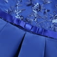 thumbnail image 4 of Elegant Girls' Special Occasion Princess Dresses for Embroidered Dress Girl's Evening Dress Blue, 4 of 7