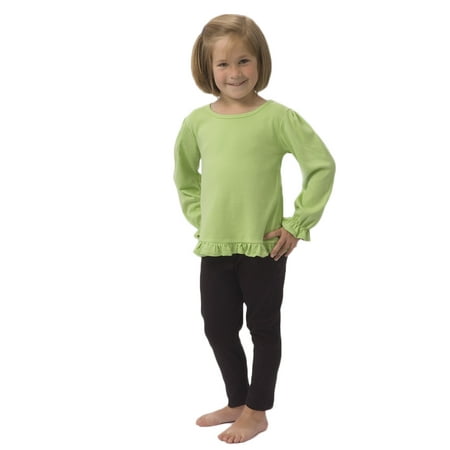 - MONAG Toddler Long Sleeve Ruffle Tee
