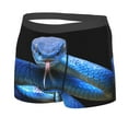 thumbnail image 2 of Bingfone Blue Viper Snake Men'S Underwear - Casual Stretch Boxer Briefs-Xx-Large, 2 of 9