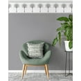 thumbnail image 2 of Harry & Grace Harbor Grey Montgomery Palm Peel and Stick Wallpaper Border, 2 of 8