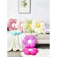 thumbnail image 4 of SUSIELADY 6-Petal Flower Pillow, Daisy Floor Cushion for Sitting, Decorative Throw Pillow for Bed, Couch, Chair, Cute Room Decor, 15.75" x 15.75", Pink, 4 of 6