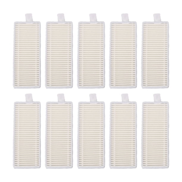 KDJ Replacement Filter Kit for Botslab S8 Plus Robotic Vacuum Cleaner - 10 Pack High-Efficiency Filters, Improved Cleaning Performance, Long-Lasting Plastic and Filter Paper
