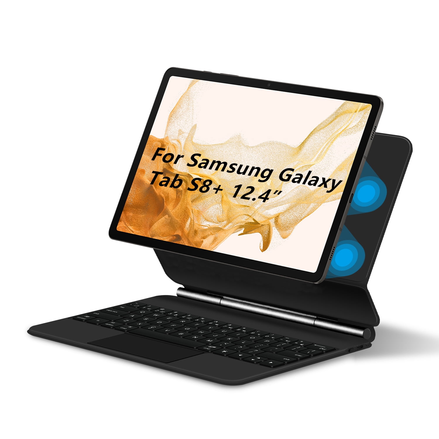 SAMSUNG Book Cover Keyboard with Trackpad for Galaxy Tab S9+ With