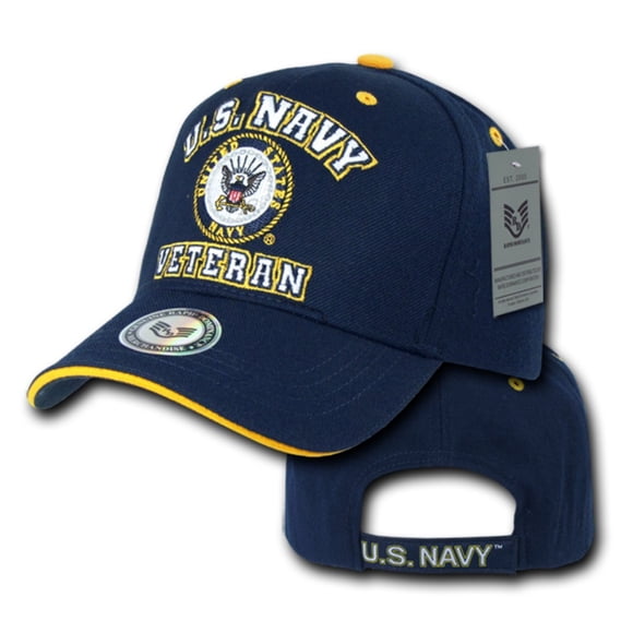 Gorra Rapid Dominance Veterans Navy 100% acrílica sin construir