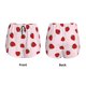 thumbnail image 3 of Balery Strawberry Pantalones cortos deportivos para mujer con forro y dos bolsillos, elásticos, para entrenamiento, gimnasio, yoga-Large, 3 of 7